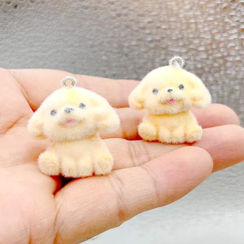 10pcs Flocked Dog Cartoon 3D A - Event Party บทวิจารณ์และราคา