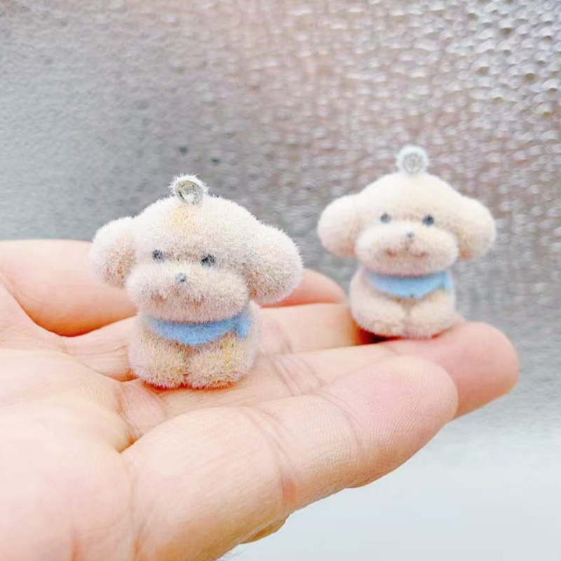 10pcs Flocked Dog Cartoon 3D A - Event Party บทวิจารณ์และราคา