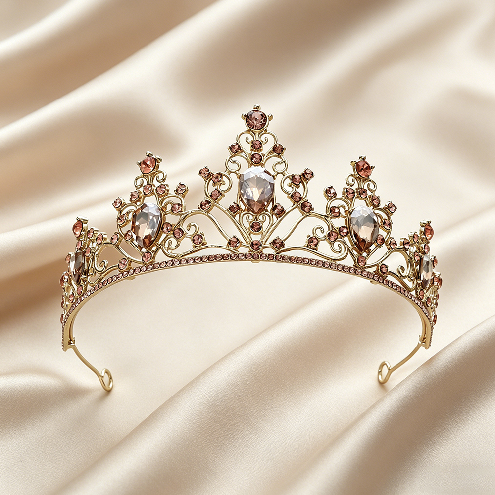 Baroque Bridal Tiara Sparkling - Event & Party Supply Photos บทวิจารณ์และราคา