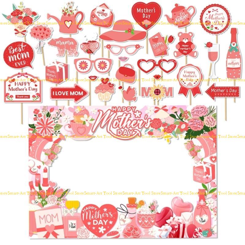 E1PB Mother's Day Photography  - Photo Booth Frame บทวิจารณ์และราคา