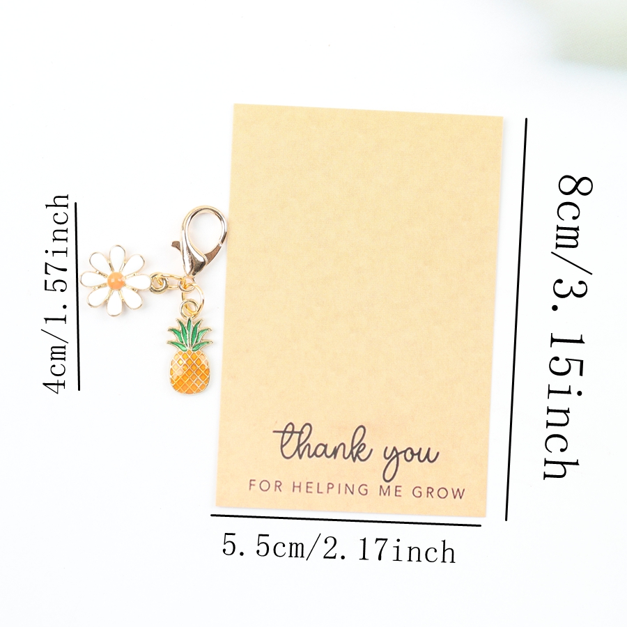 10 Mini Pineapple Keychains, w - Event Party บทวิจารณ์และราคา