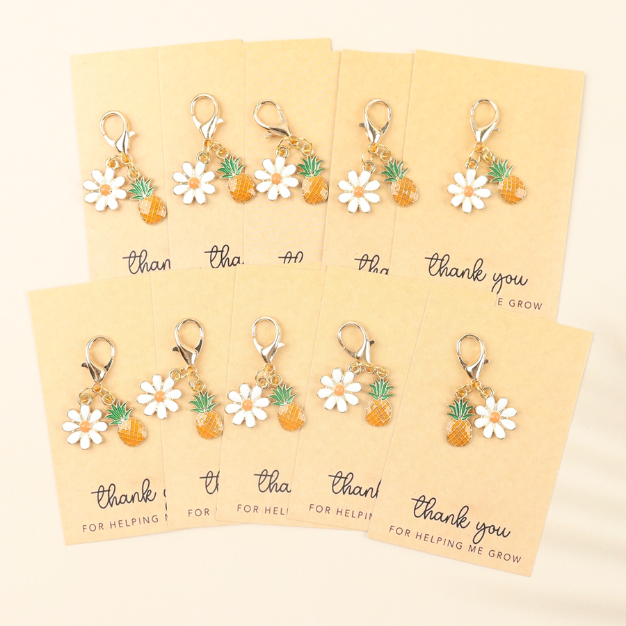 10 Mini Pineapple Keychains, w - Event Party บทวิจารณ์และราคา