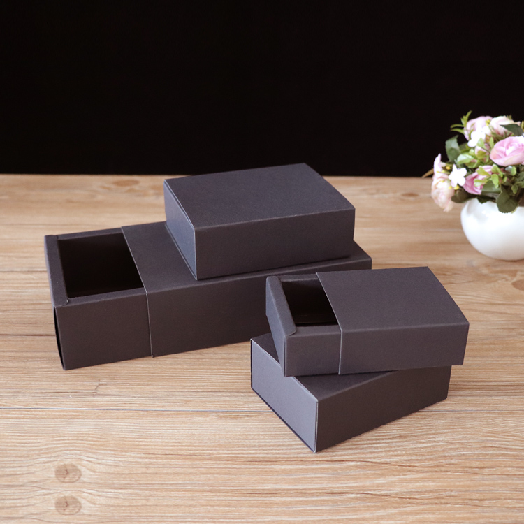 20PCS 350gsm Drawer Kraft Blac - Event Party Box บทวิจารณ์และราคา