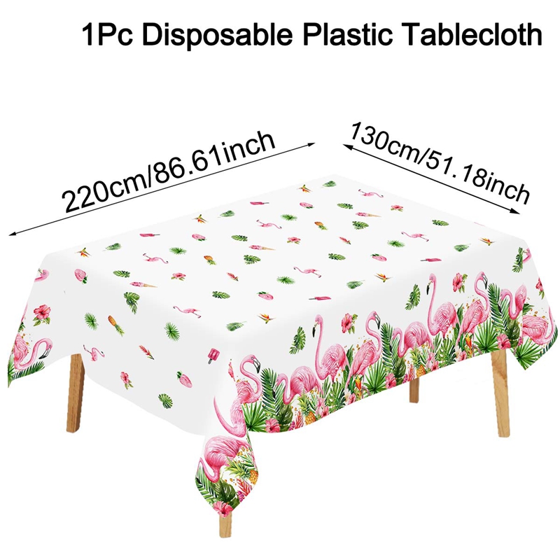 Hawaiian Party Decoration Palm - Table Cloth Disposable บทวิจารณ์และราคา