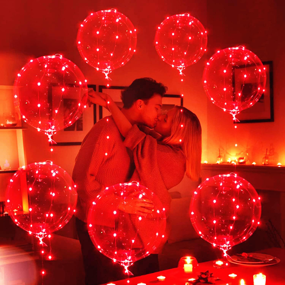 3 set Red Light Up Led Clear B - Led Balloon Light บทวิจารณ์และราคา