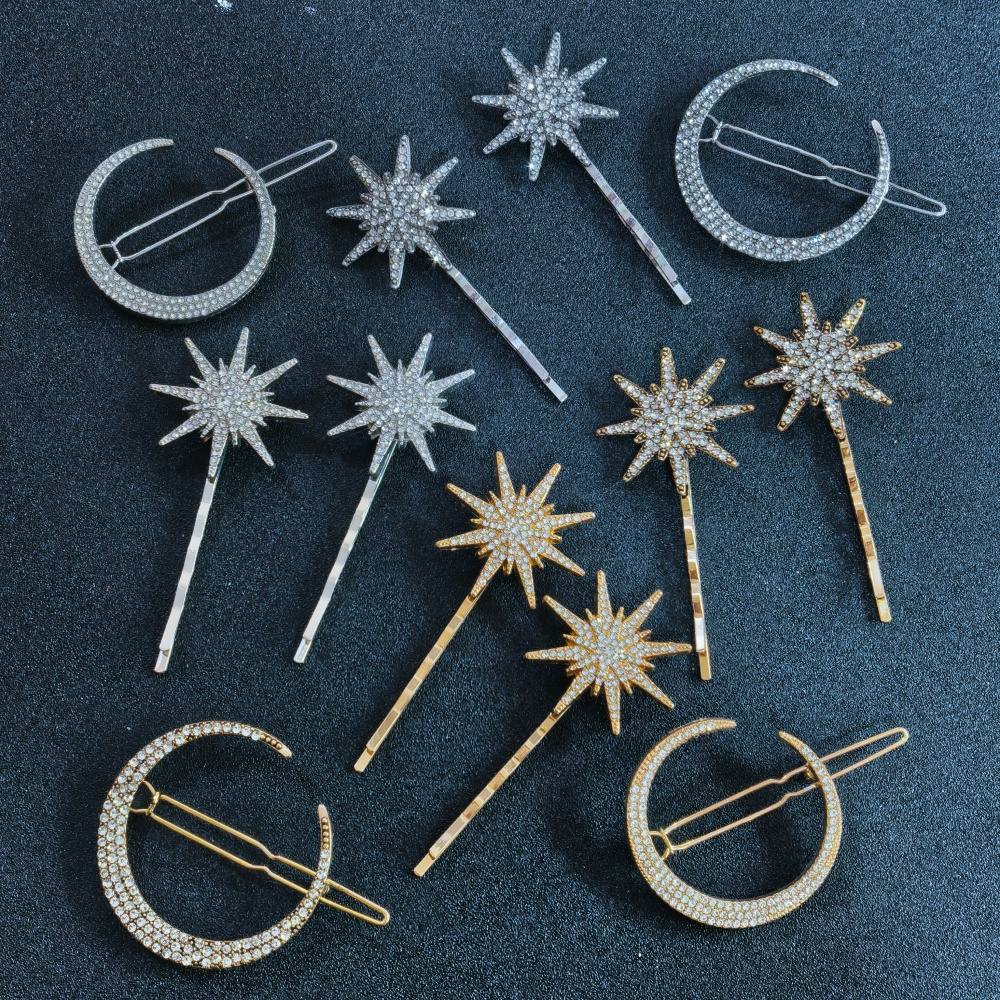 3/4 pcs set Crystal Star Hairp - Event Suppliers บทวิจารณ์และราคา