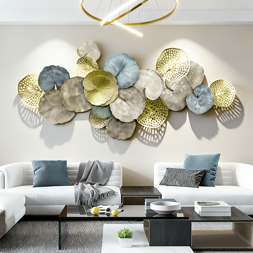 Large Metal Wall Art Decor 52. - Flower Wall Panel บทวิจารณ์และราคา