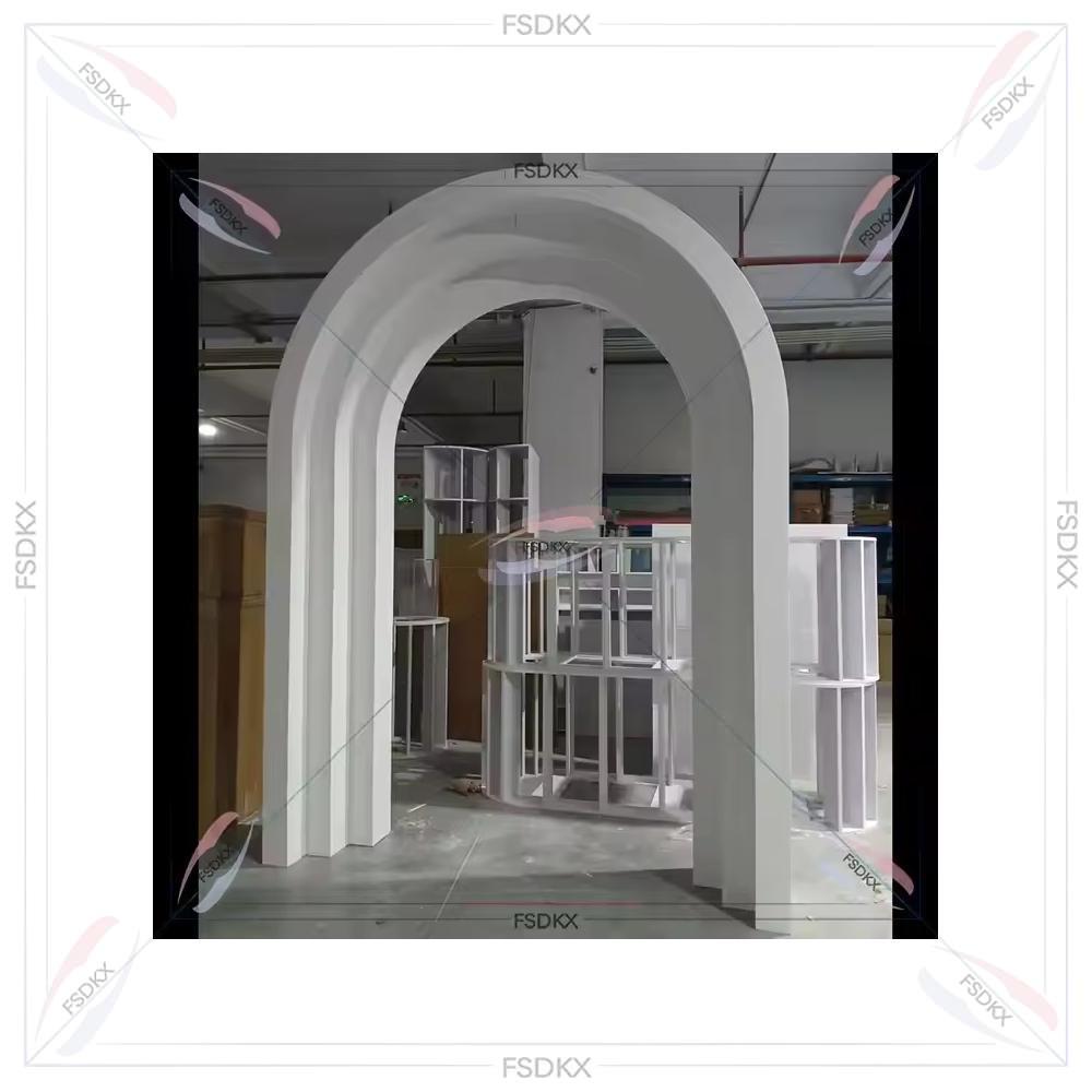 Luxury White  PVC Acrylic Wall - Party Event Supplier บทวิจารณ์และราคา