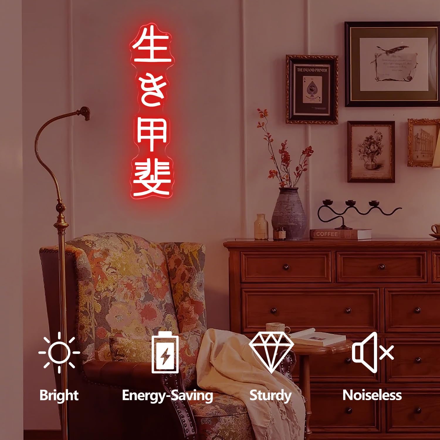 Japanese Birthday Ikigai Neon  - Neon Sign Party บทวิจารณ์และราคา
