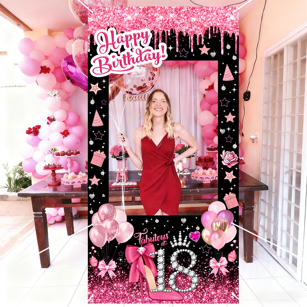 Photo Booth Frame Backdrop Pin - Photo Booth Frame บทวิจารณ์และราคา