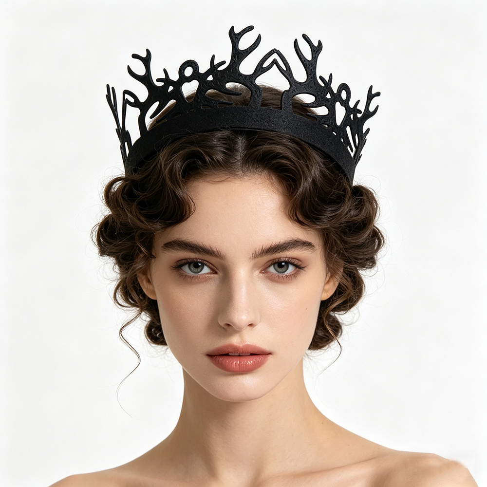 1pc Fashion Black Gothic Antle - Event & Party Supply Photos บทวิจารณ์และราคา