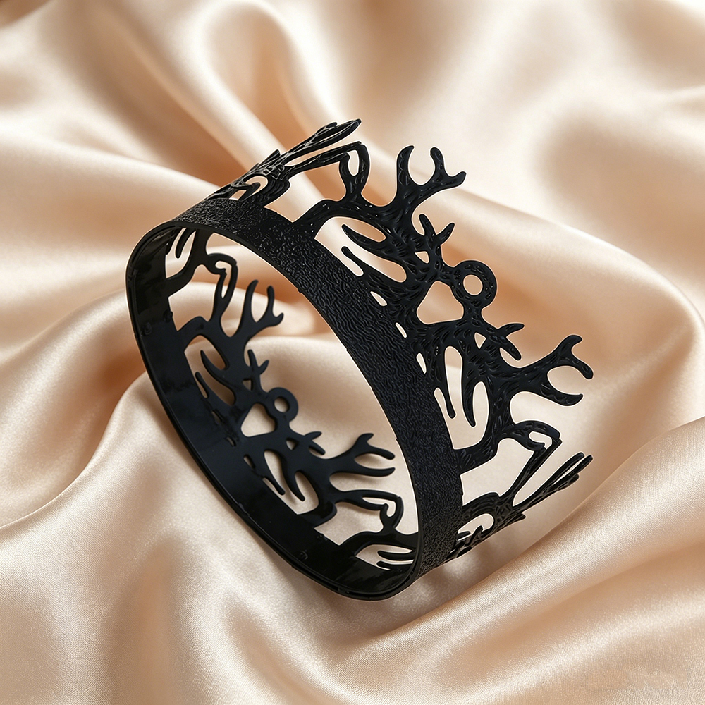1pc Fashion Black Gothic Antle - Event & Party Supply Photos บทวิจารณ์และราคา