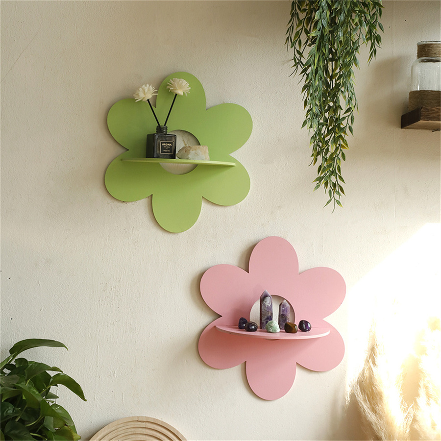 Flower Crystal Shelf Display B - Flower Wall Panel บทวิจารณ์และราคา