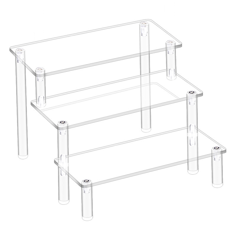 1-4 Tier Acrylic Display Stand - Cupcake Stand Tier บทวิจารณ์และราคา