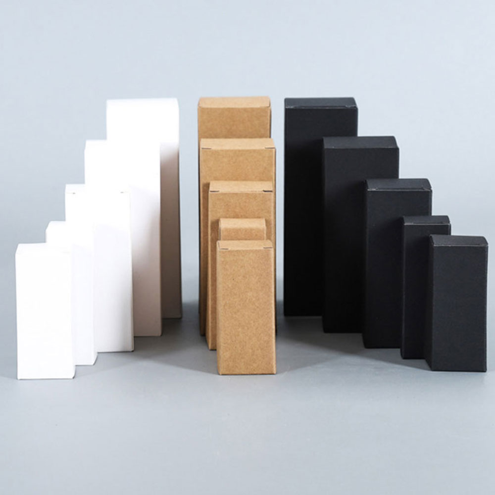 100pcs Blank Kraft Handmade So - Event Party Box บทวิจารณ์และราคา