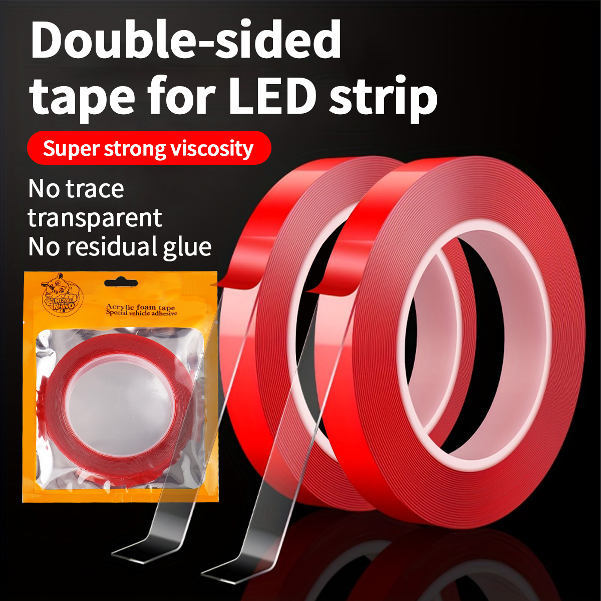 LED light strip adhesive strip - Led Balloon Light บทวิจารณ์และราคา