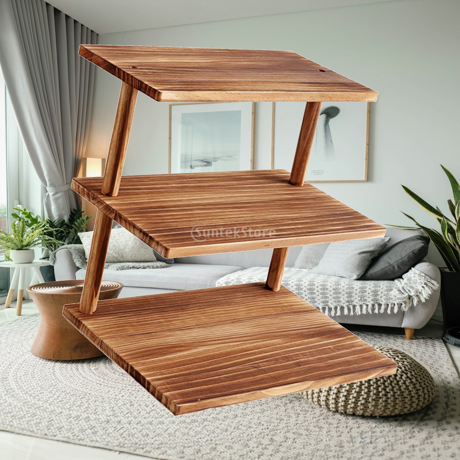 Sturdy 3 Tier Cupcake Stand Wo - Cupcake Stand Tier บทวิจารณ์และราคา