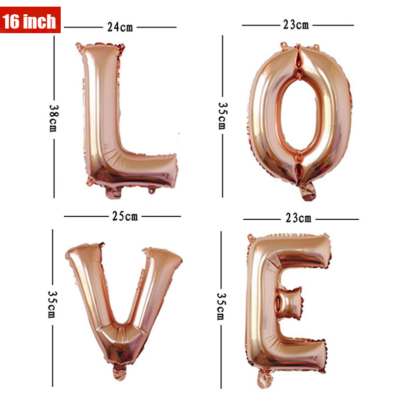 16 32 40 Inch Foil Letter Ball - Event Z บทวิจารณ์และราคา