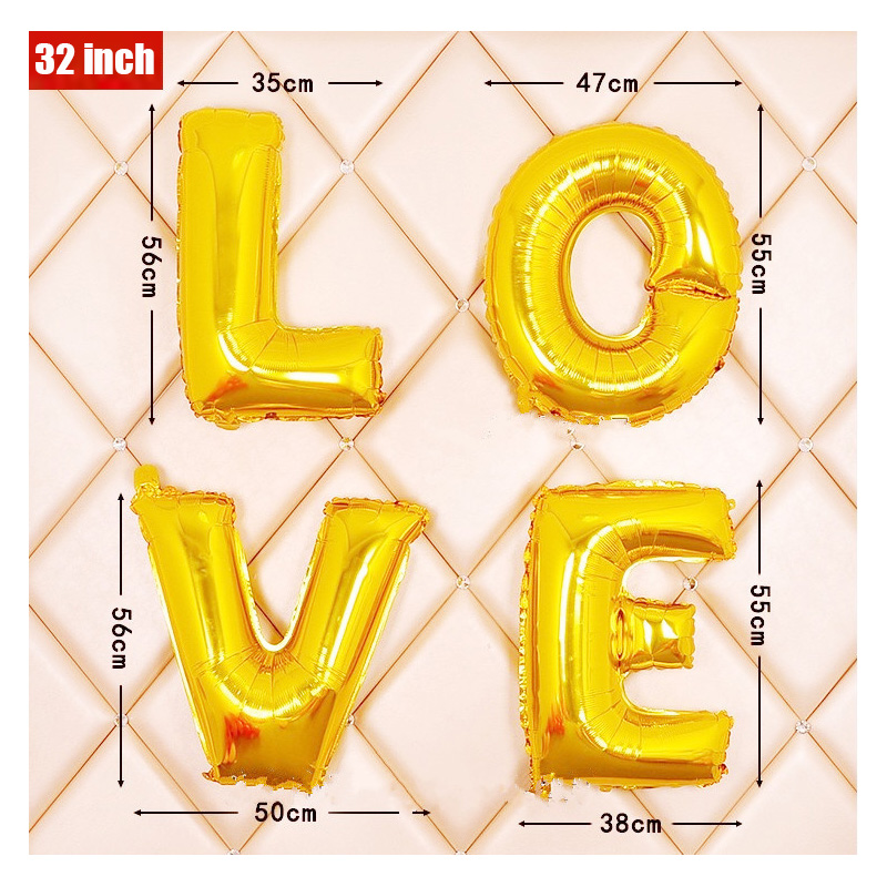 16 32 40 Inch Foil Letter Ball - Event Z บทวิจารณ์และราคา