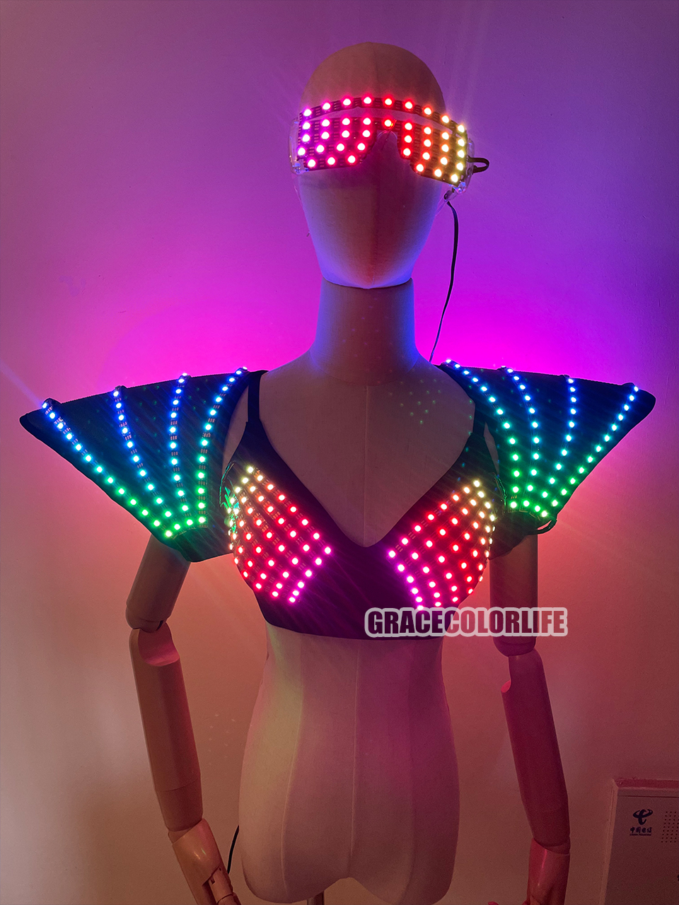 Cyberpunk Full-Color Laser LED - Event Party Dj บทวิจารณ์และราคา