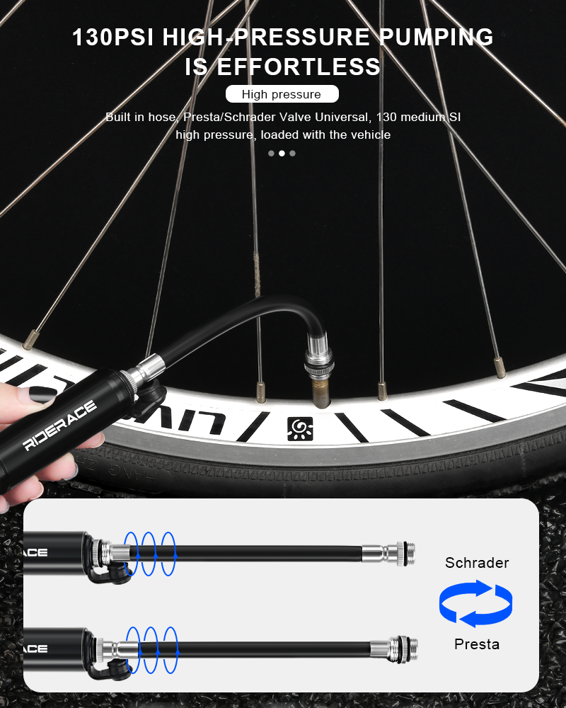 Bike Pump Portable Mini Cyclin - Balloon Pump Hand บทวิจารณ์และราคา
