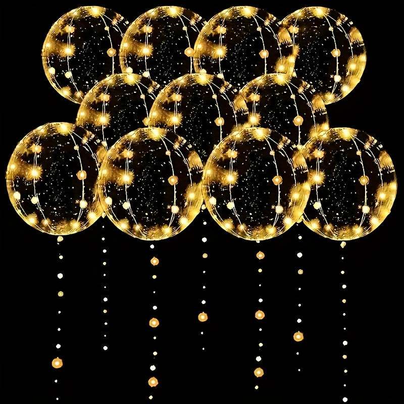 Led Luminous Transparent Ballo - Led Balloon Light บทวิจารณ์และราคา