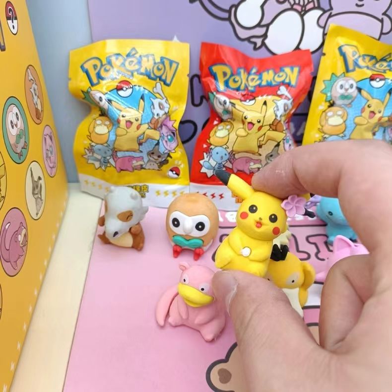 Pokemon Blind Bag Eraser Surpr - Party Favor Bag บทวิจารณ์และราคา