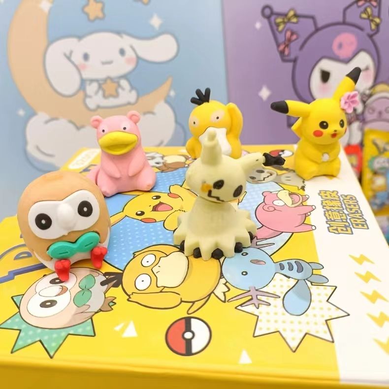 Pokemon Blind Bag Eraser Surpr - Party Favor Bag บทวิจารณ์และราคา
