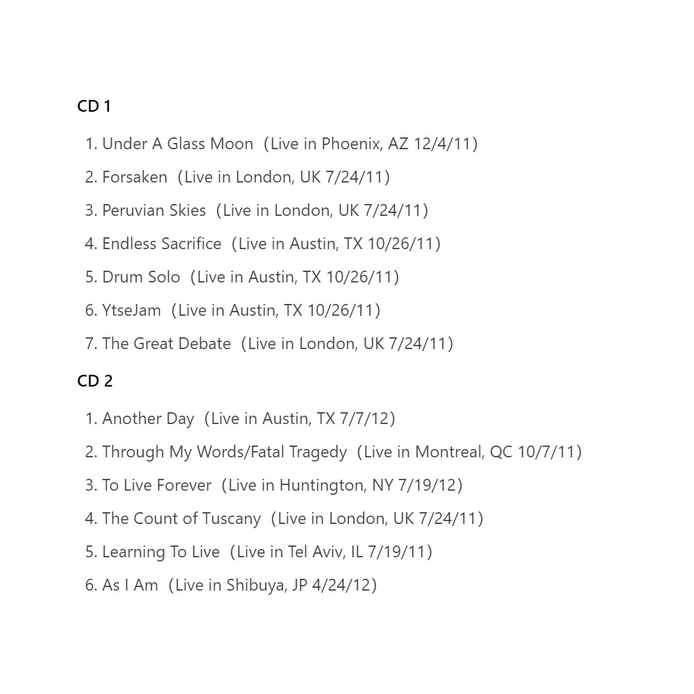 CD Dream Theater's 11th studio - Event & Party Supply บทวิจารณ์และราคา