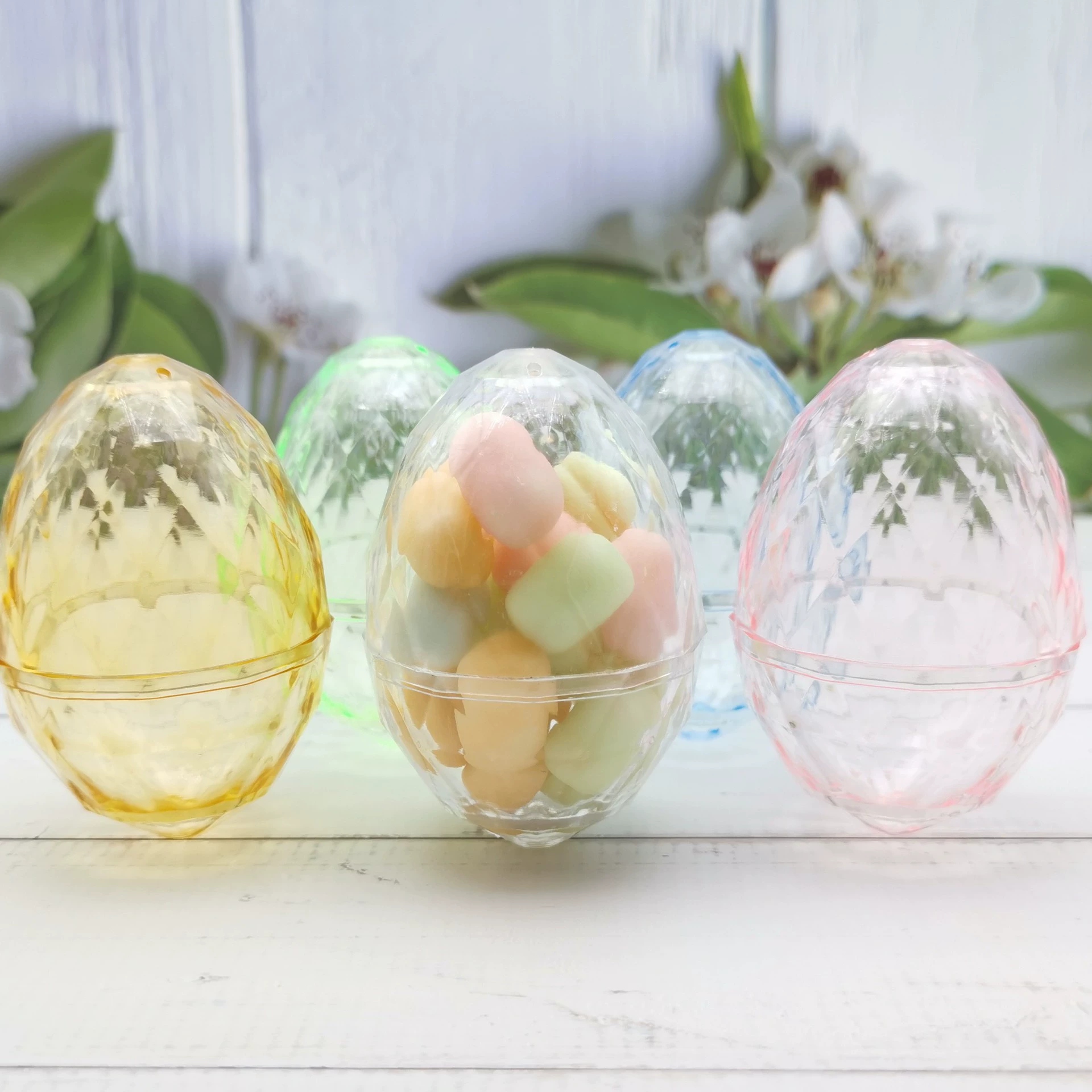5Pcs Easter Theme Plastic Cand - Event Party Box บทวิจารณ์และราคา