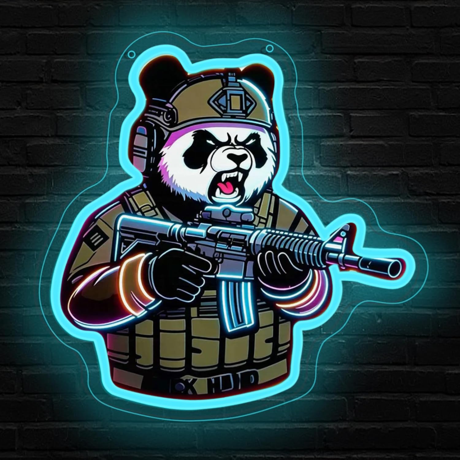 Tactical Panda Neon Sign USB P - Neon Sign Party บทวิจารณ์และราคา