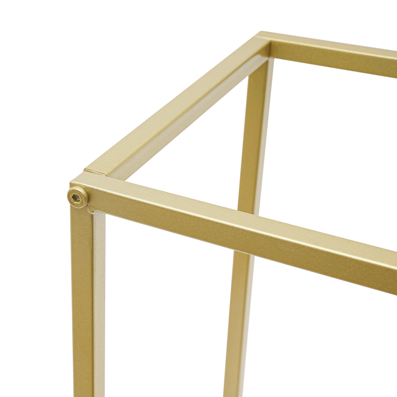 Gold Metal Square Floral Frame - Photo Booth Frame บทวิจารณ์และราคา