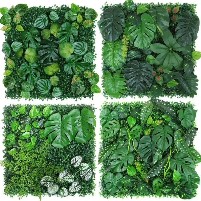 50x50cm 3d Artificial Plant Pa - Flower Wall Panel บทวิจารณ์และราคา